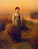 Daniel Ridgway Knight - Normandy Maid